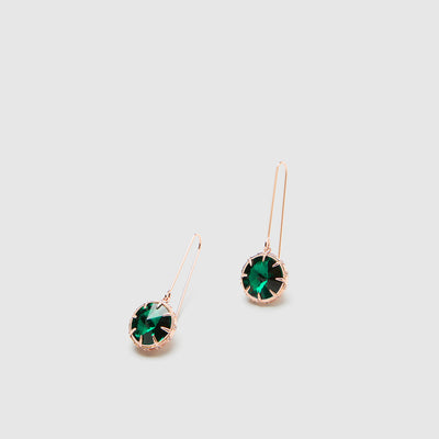 Mae Drop Earrings - Jadeite