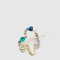 JUXTAPOSE BARETTE HAIR CLIP - Soft Gold