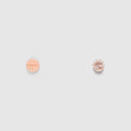 Typify Stud G Earrings - Rose Gold