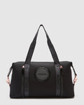 Serenity Gym Bag - Black Rose Gold
