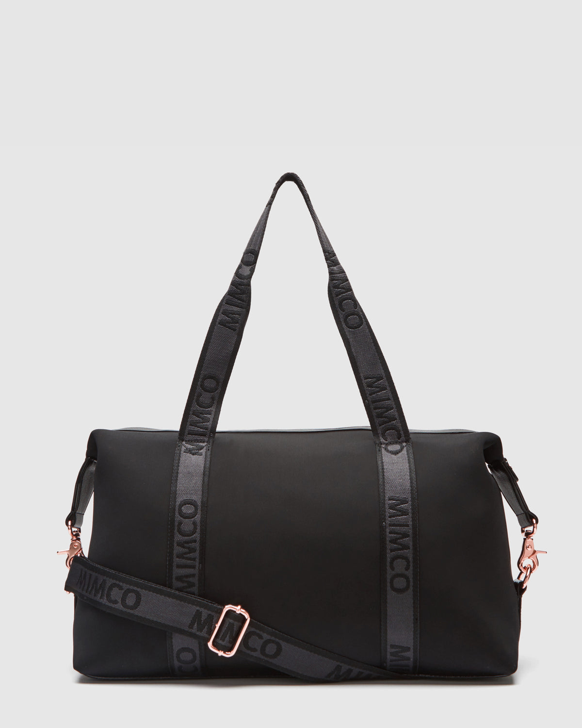 Serenity Gym Bag - Black Rose Gold