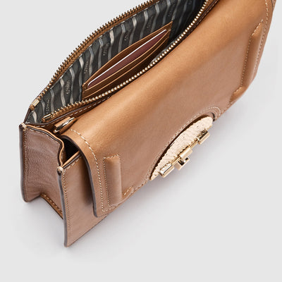 Turnlock Sling Bag - Caramel