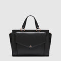 D-VINE TOTE BAG - Black Rose Gold