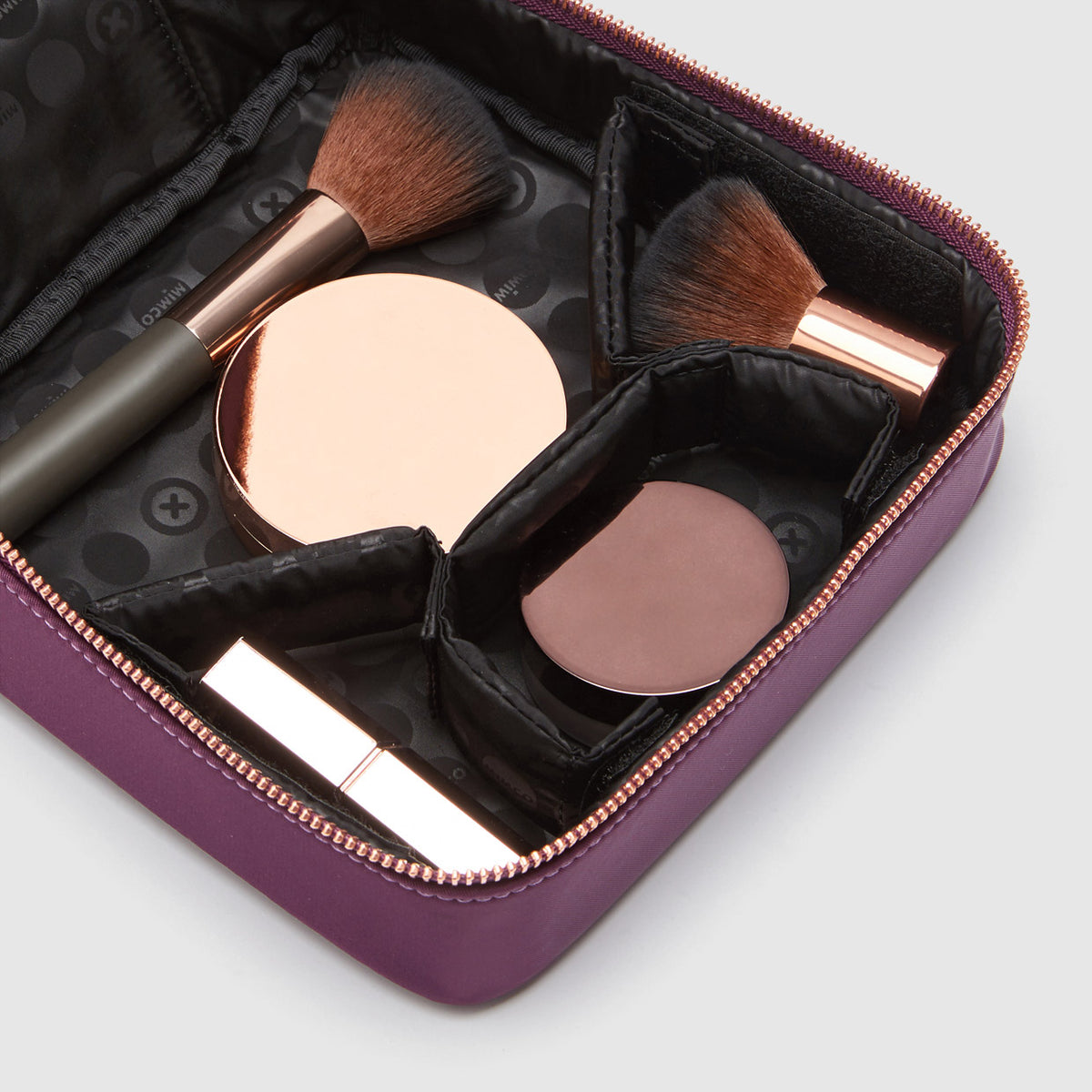 VISTA TRAVEL COSMETIC CASE - Royal Purple