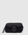 Serenity Large Cosmetic Bag - Black Rose Gold