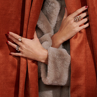 ARDEN RING SET - Silver