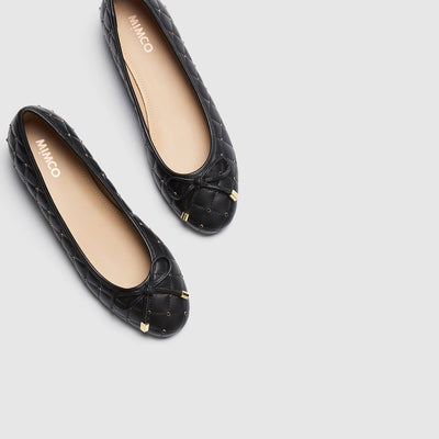 PIXIE BALLET FLATS - Black