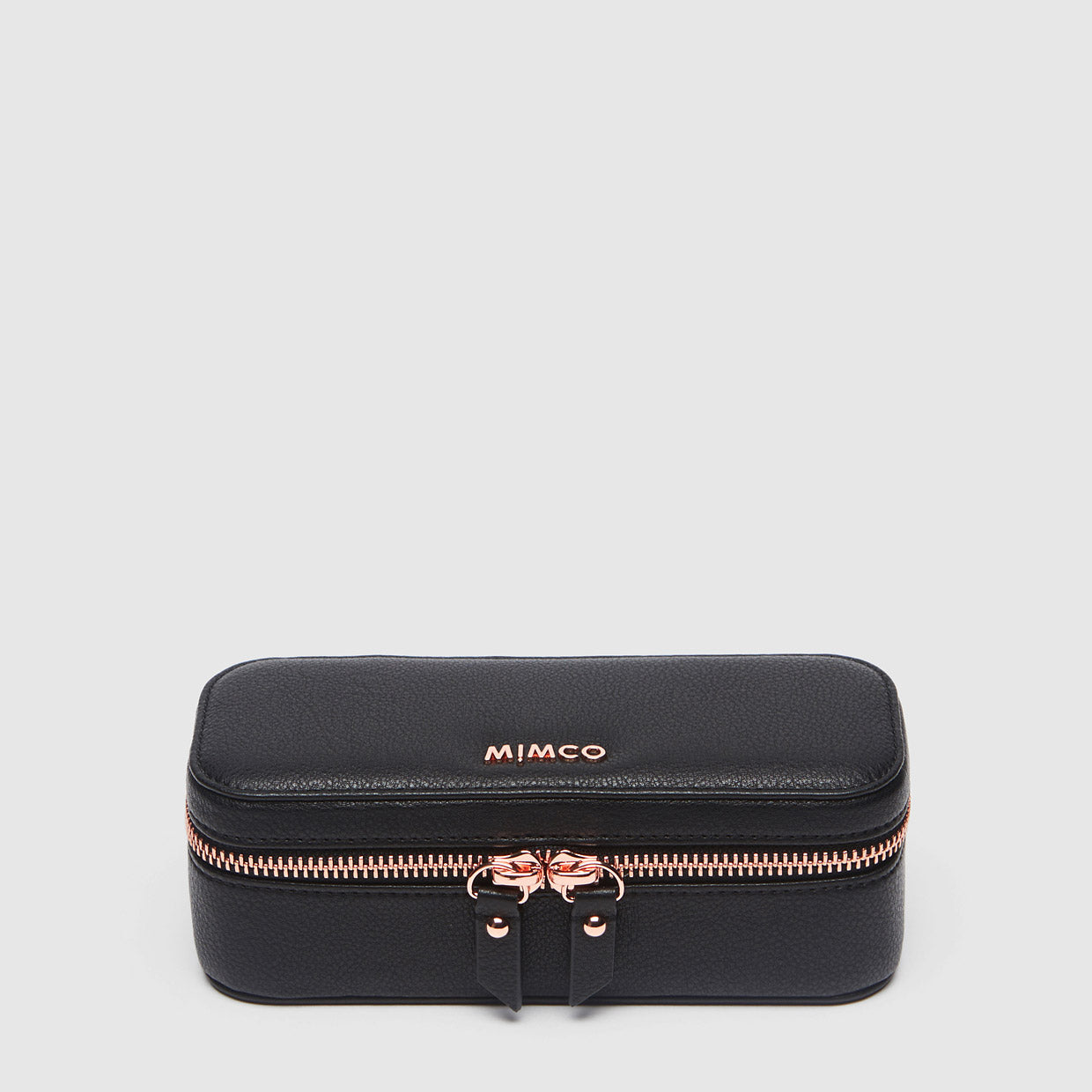 Classico Slim Jewellery Box - Black Rose Gold