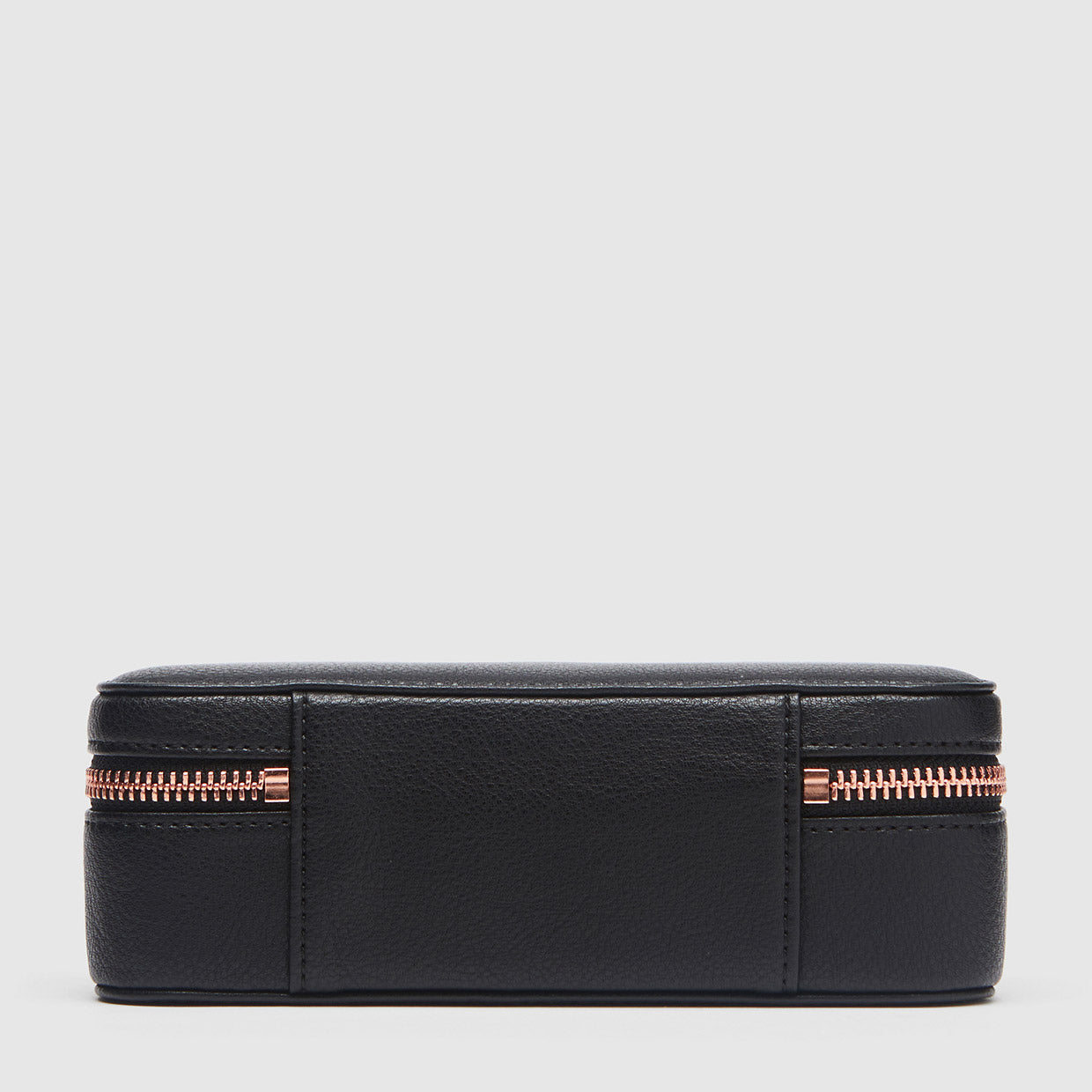 Classico Slim Jewellery Box - Black Rose Gold