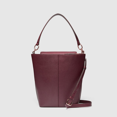 D-Vine Bucket Bag - Bordeaux