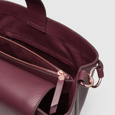 D-Vine Bucket Bag - Bordeaux