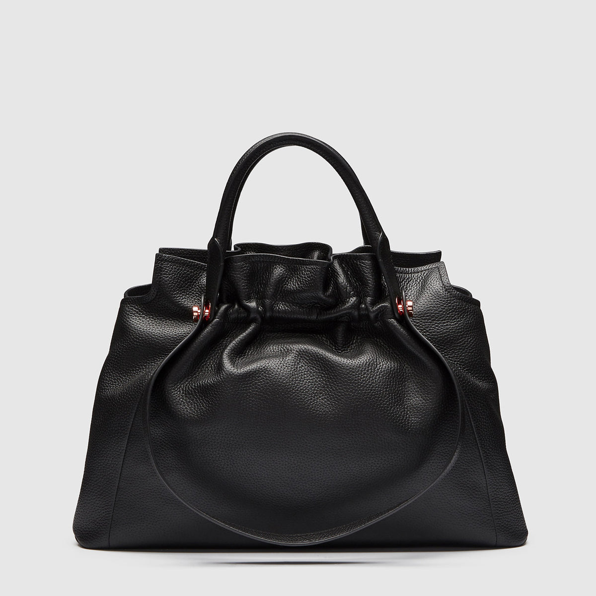 Bloom Tote Bag - Black Rose Gold