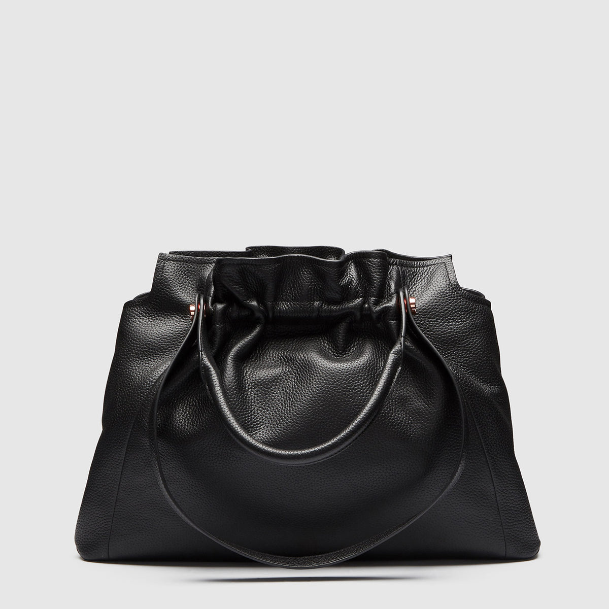 Bloom Tote Bag - Black Rose Gold