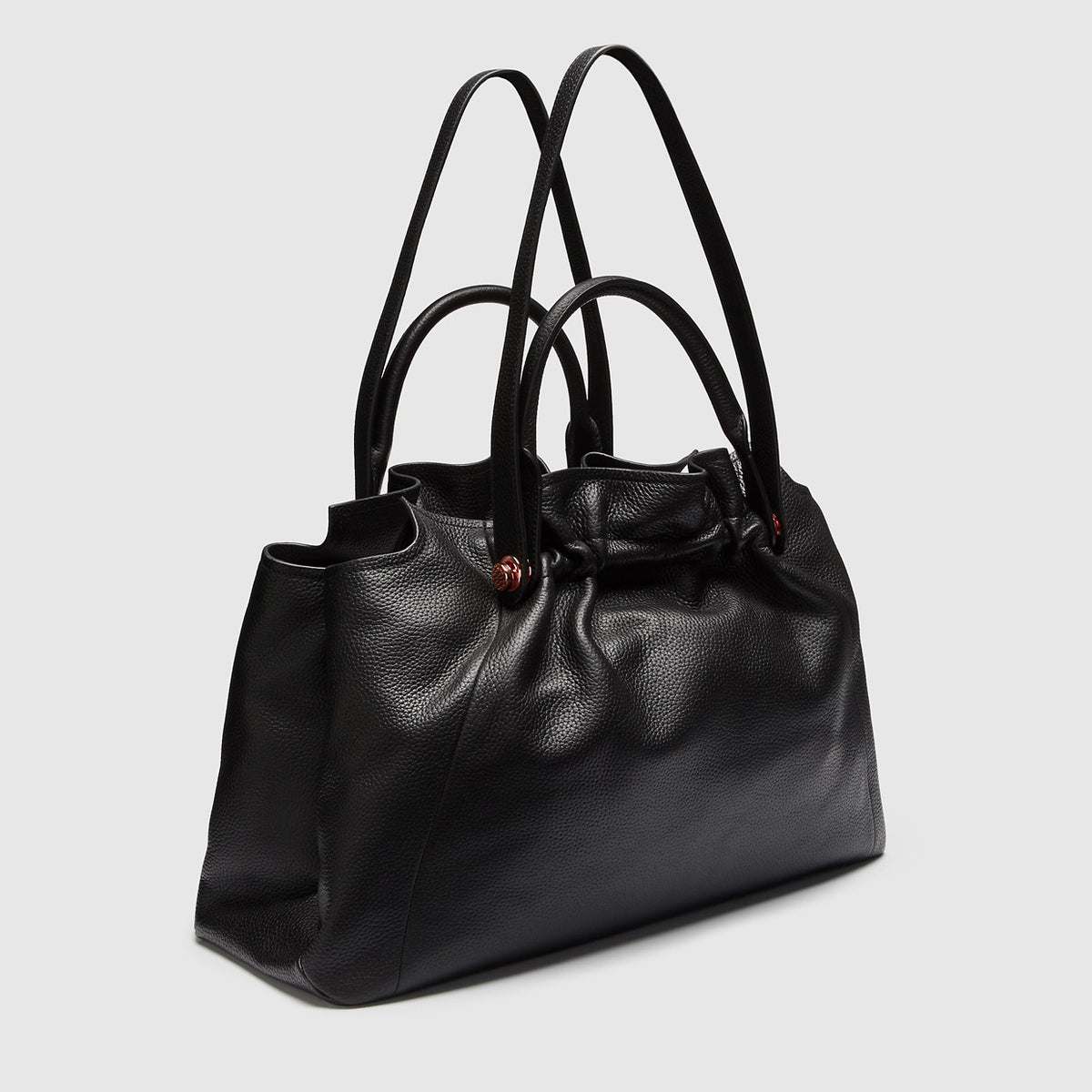 Bloom Tote Bag - Black Rose Gold