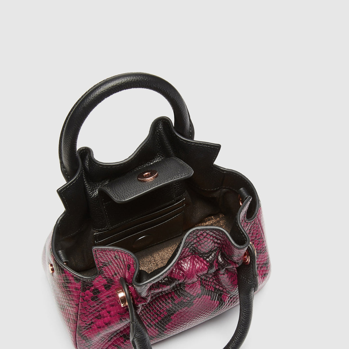 Bloom Micro Tote Bag - Hot Pink