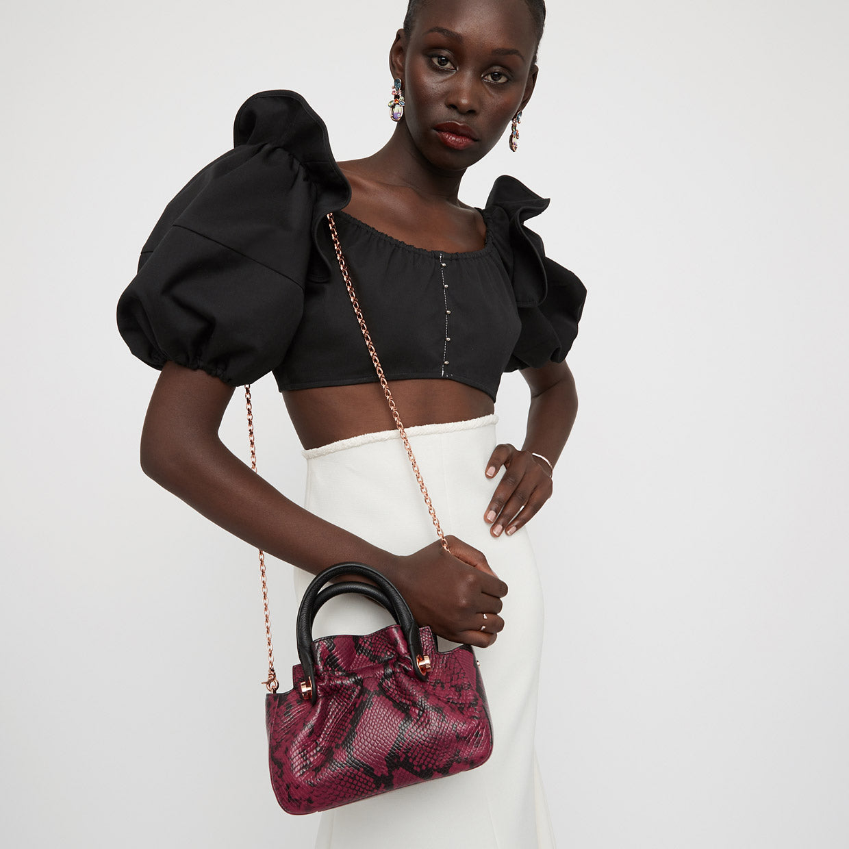 Bloom Micro Tote Bag - Hot Pink