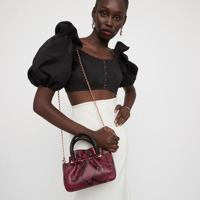 Bloom Micro Tote Bag - Hot Pink