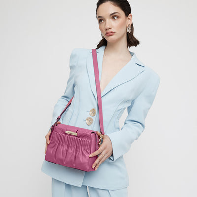 vivid cross body bag - Faded Pink