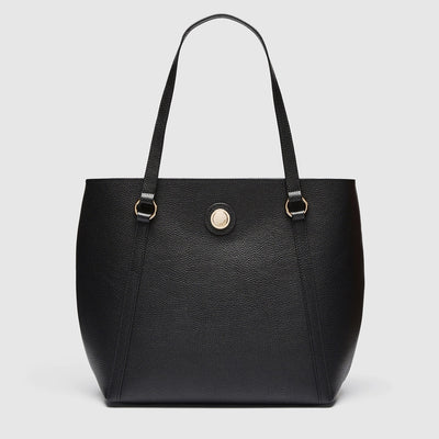 Electro Tote Bag - Black Light Gold