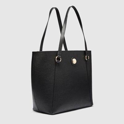 Electro Tote Bag - Black Light Gold