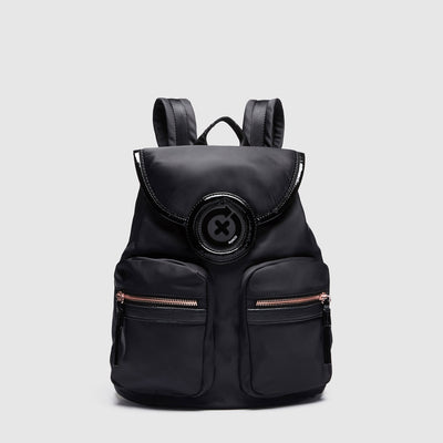 Super-Cycle Backpack - Black Rose Gold