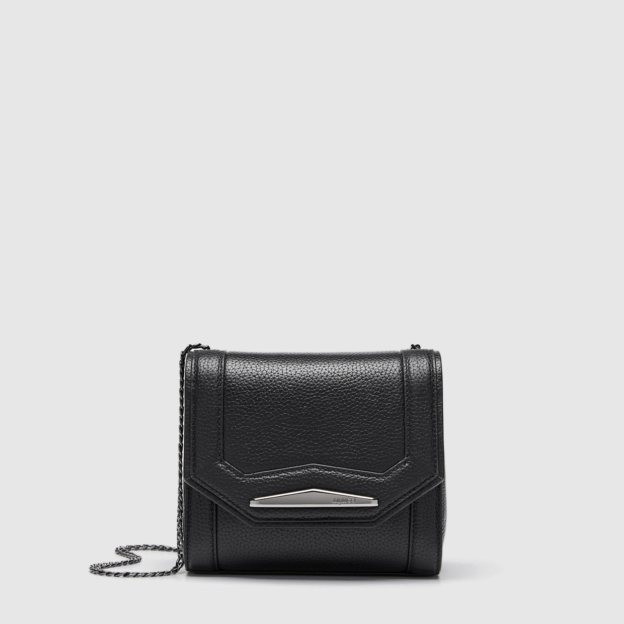 majesty evening bag - Black Gunmetal