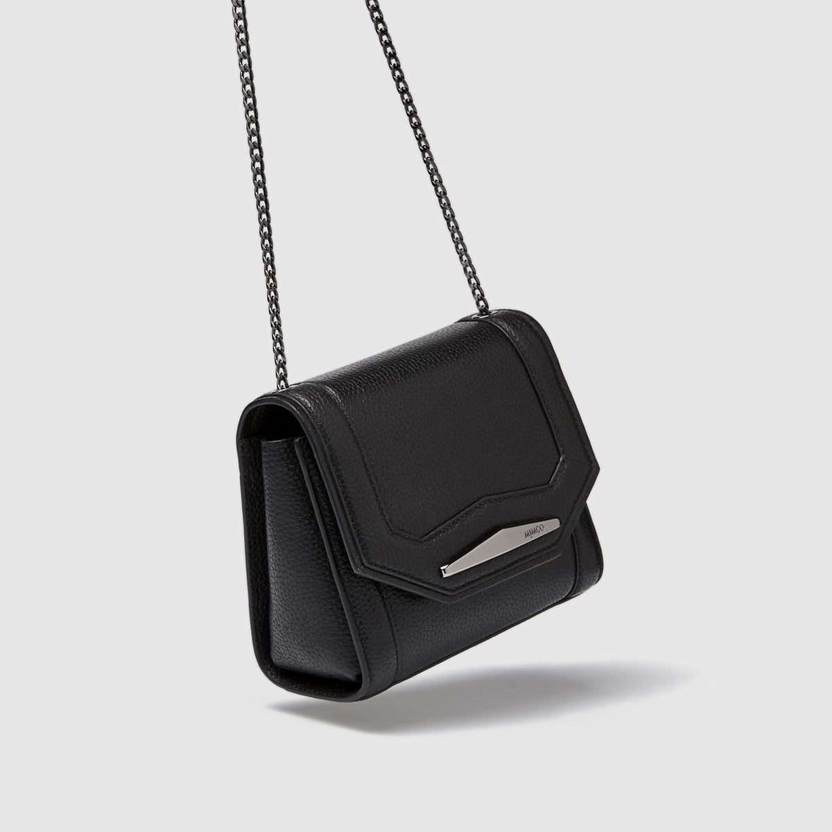 majesty evening bag - Black Gunmetal
