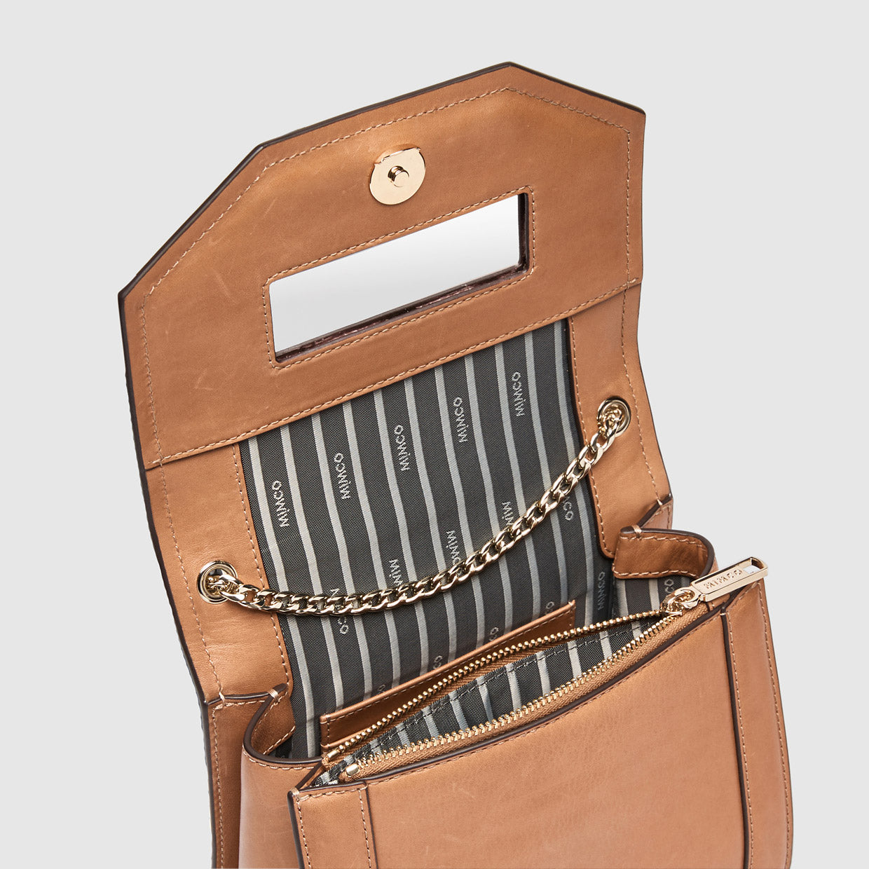 majesty evening bag - Caramel