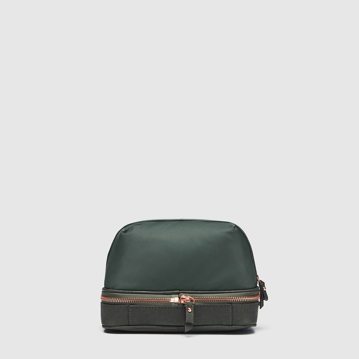 vista brush small cosmetic case - Tarragon
