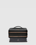 Classico Large Cosmetic Bag - Black Rose Gold