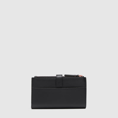 mim duo large wallet - Black Rose Gold
