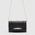 Majesty Cross Body Wallet - Black Light Gold