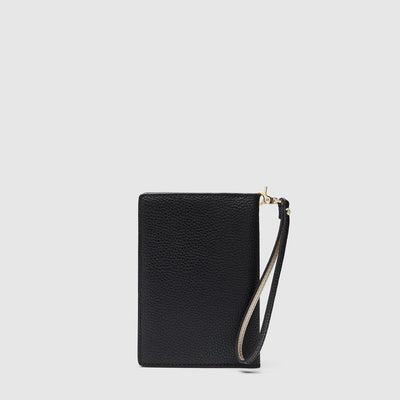 Electro Passport Holder - Black Light Gold