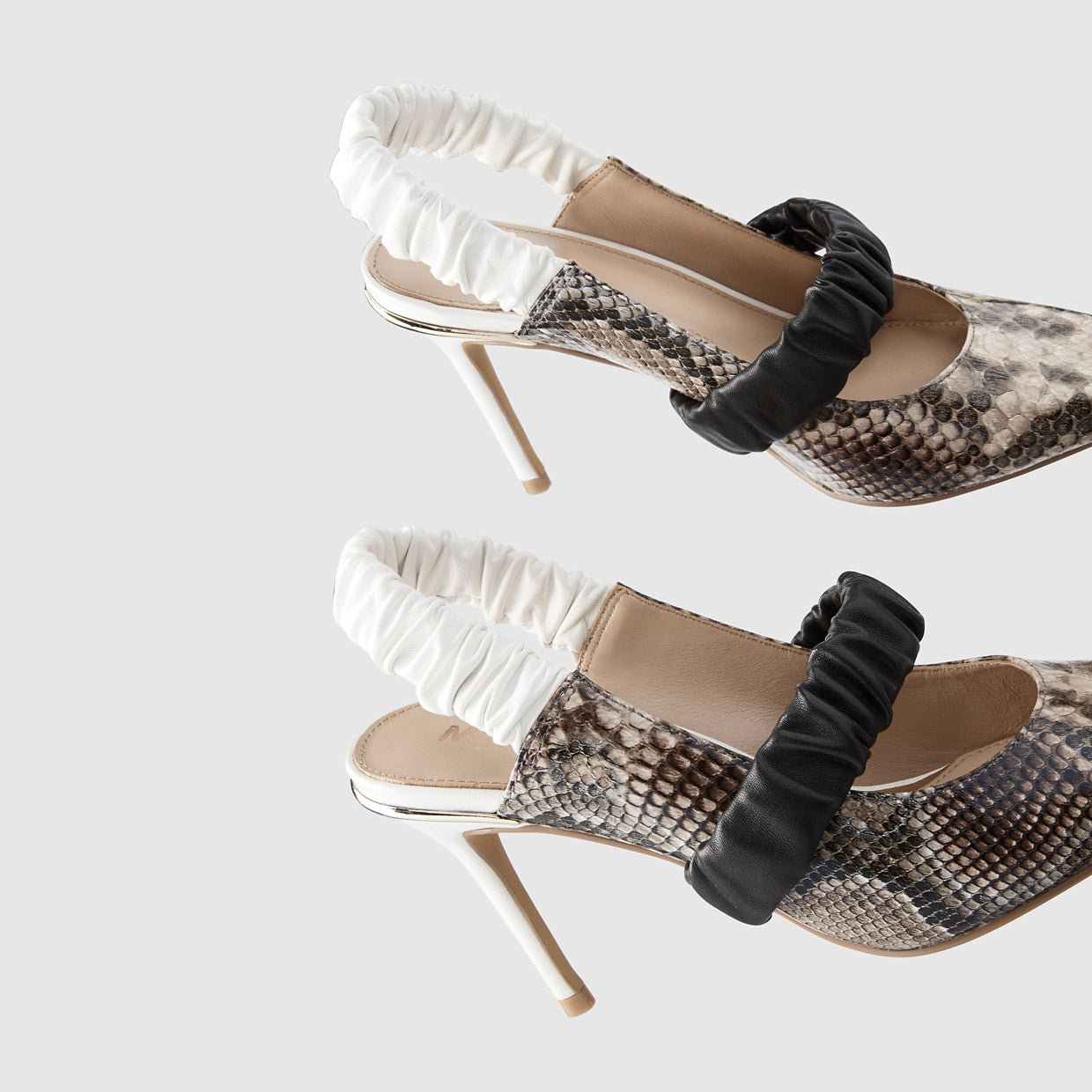 vivid pump heels - Snake Print