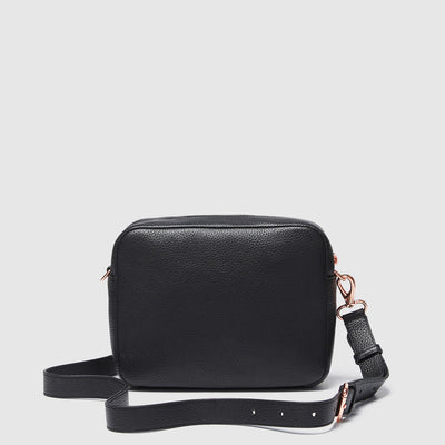 Mim-Mazing Cross Body - Black Rose Gold