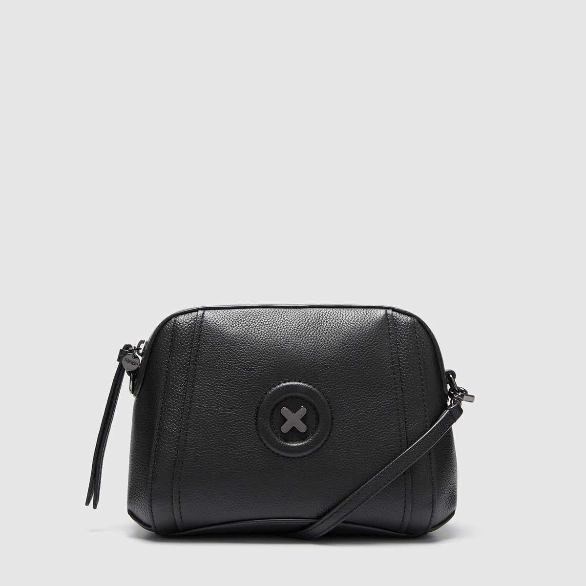 Fantasy Cross Body Bag - Black Gunmetal