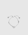 Mim-Charmed Wrist Bracelet - Silver