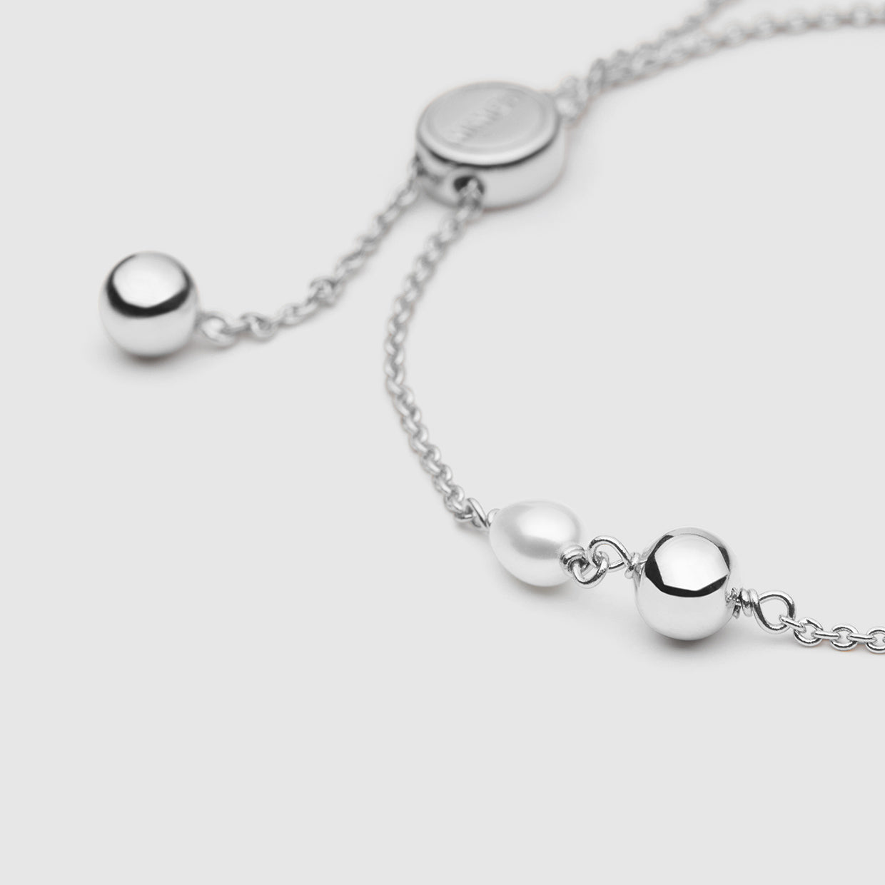 Mim-Charmed Wrist Bracelet - Silver