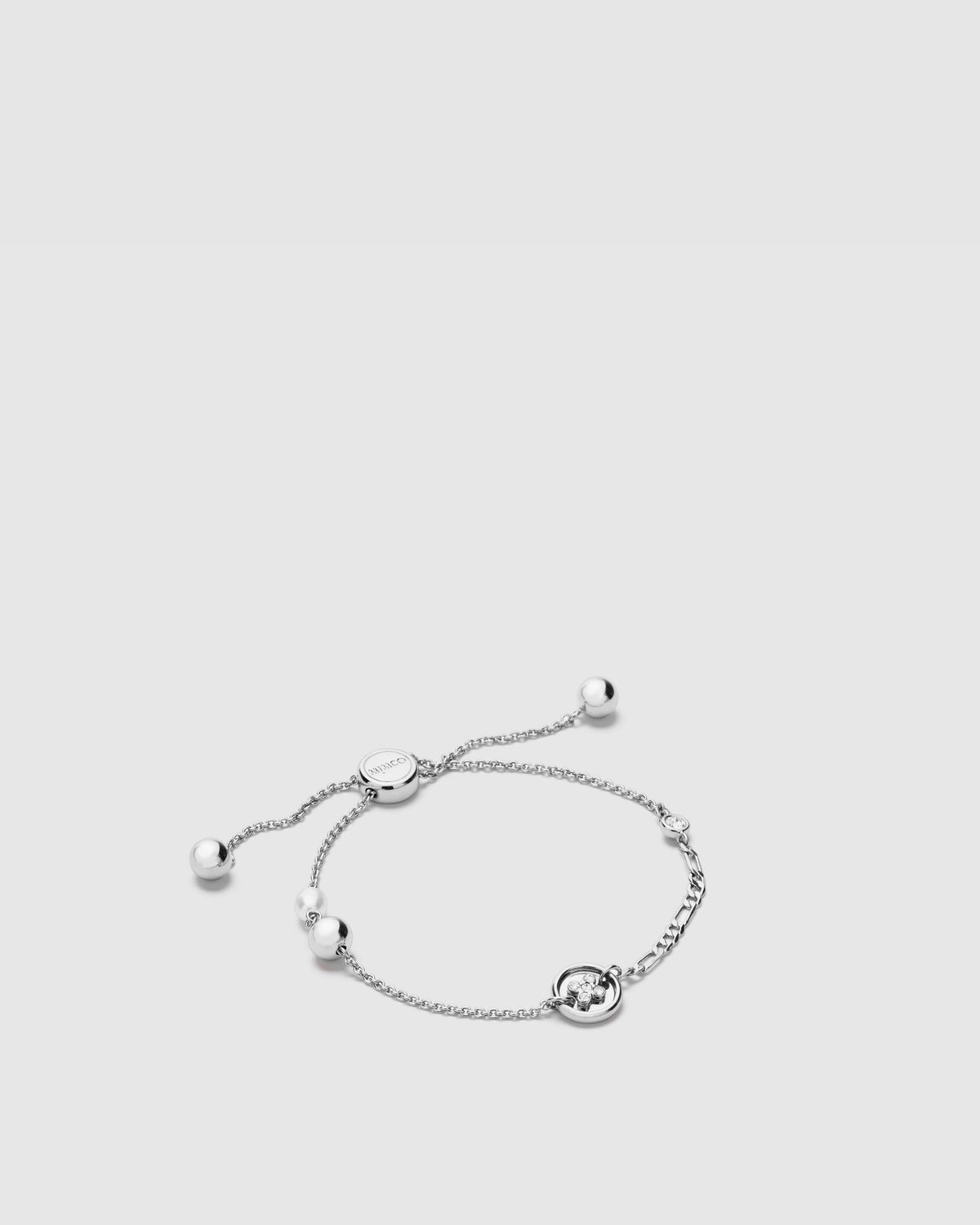 Mim-Charmed Wrist Bracelet - Silver