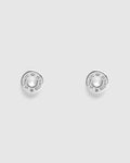 Buoy Stud Earrings - Silver