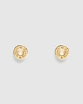Buoy Stud Earrings - Gold