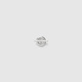boundary stud earring - Silver