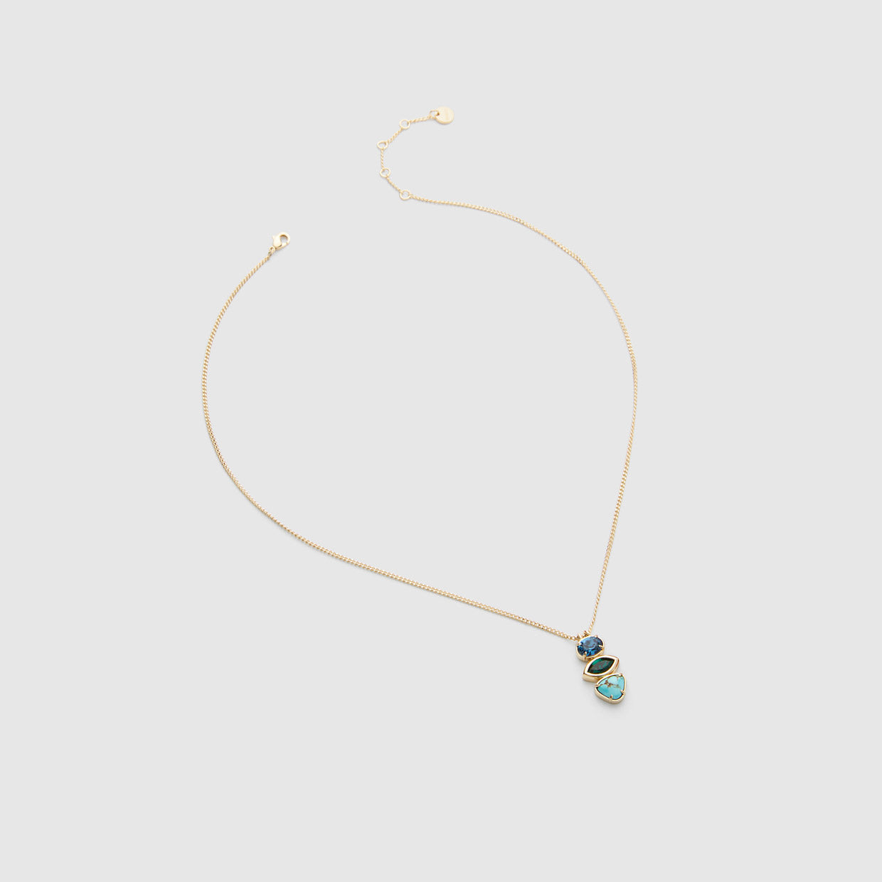 orchestra necklace - Cyber Blue
