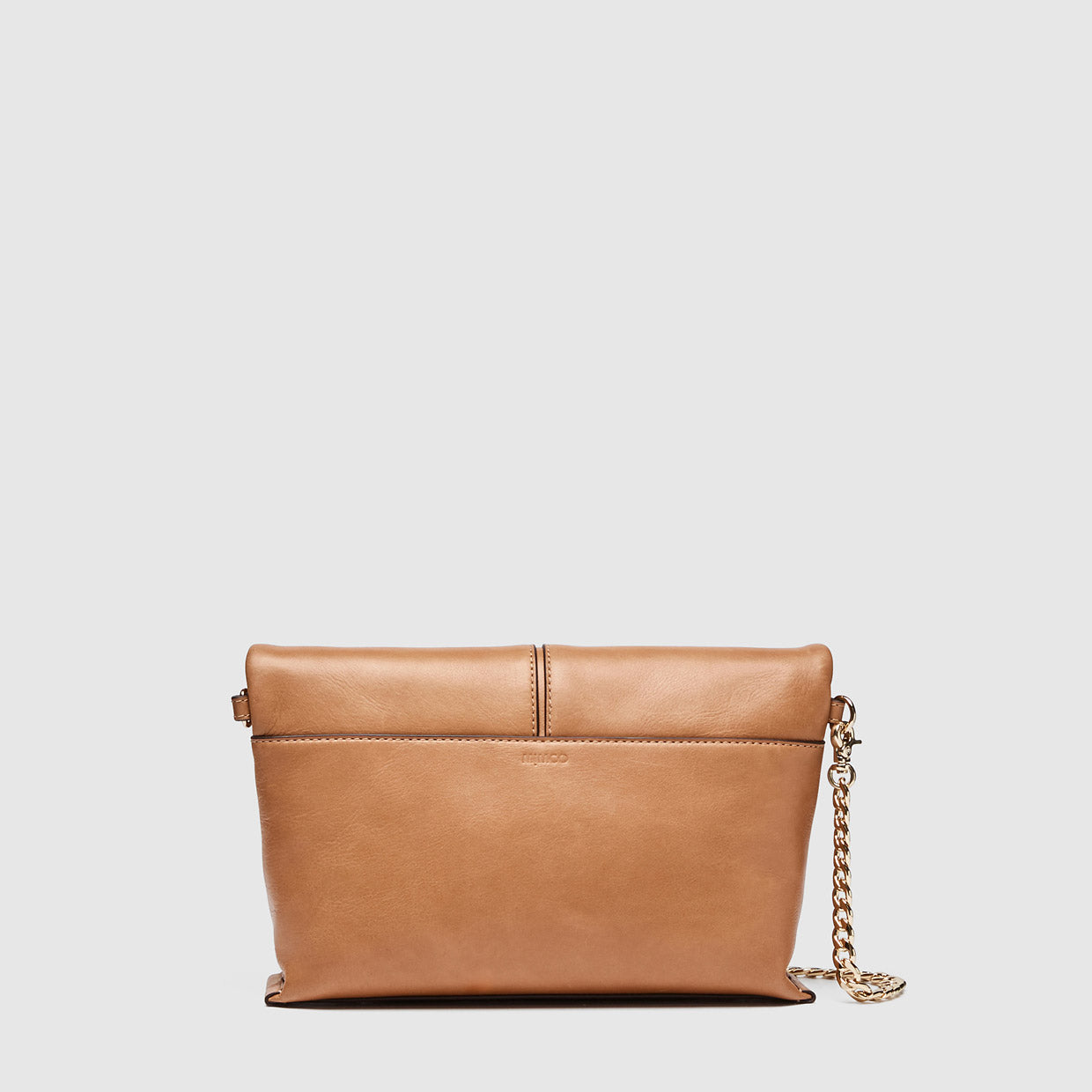 majesty clutch bag - Caramel