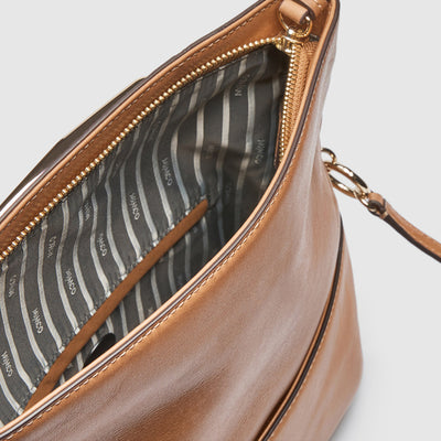 majesty clutch bag - Caramel