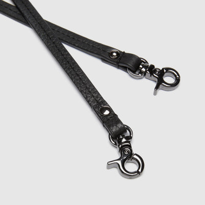 Link Crossbody Bag Strap 8mm - Black Gunmetal
