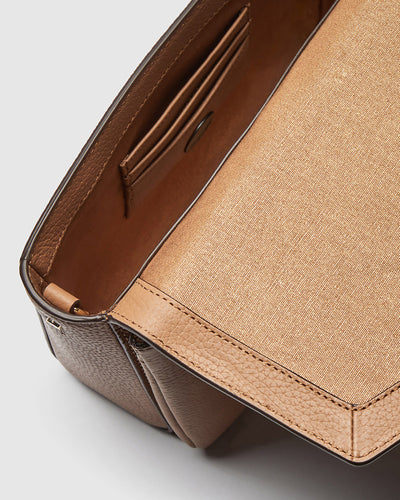 D-Vine Crossbody Bag - Caramel