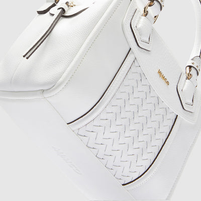 Diversa Bowler Bag - White