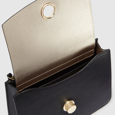Electro Sling Cross Body Bag - Black
