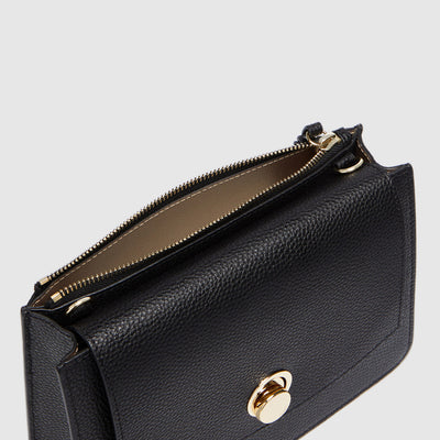 Electro Sling Cross Body Bag - Black